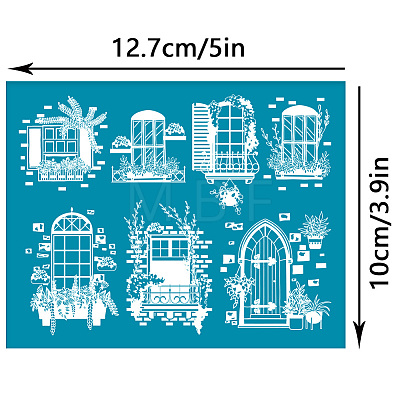 Silk Screen Printing Stencil DIY-WH0341-415-1