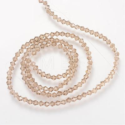 Imitation Austrian Crystal 5301 Bicone Beads GLAA-S026-3mm-09-1