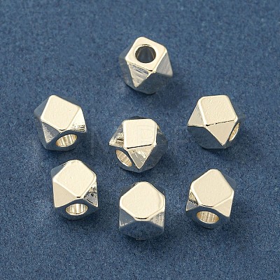 Rack Plating Brass Spacer Beads FIND-T071-03S-C-RS-1