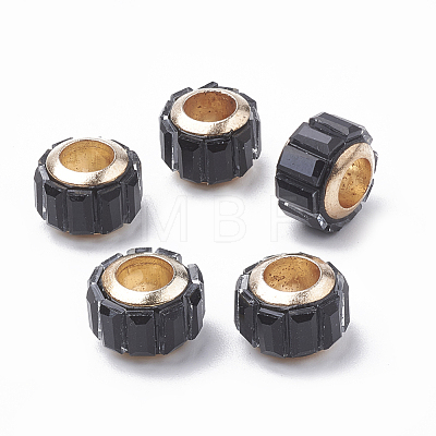 Glass European Beads GPDL-S039-01-1