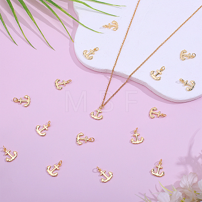16Pcs Brass Pendants KK-HY0004-46-1