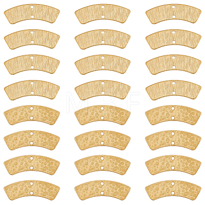 44Pcs 2 Styles Brass Links Connectors KK-WR0001-76-1