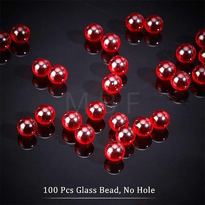 100Pcs Glass Bead GLAA-NB0001-52A-1