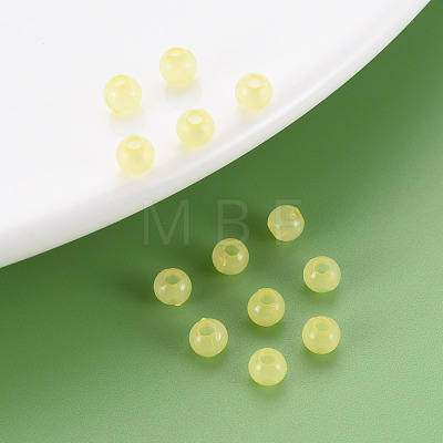 Imitation Jelly Acrylic Bead Caps MACR-S371-11-E01-1