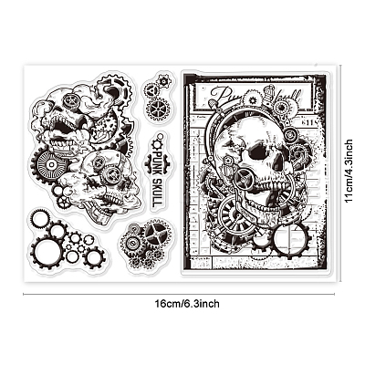 Custom PVC Plastic Clear Stamps DIY-WH0448-0513-1