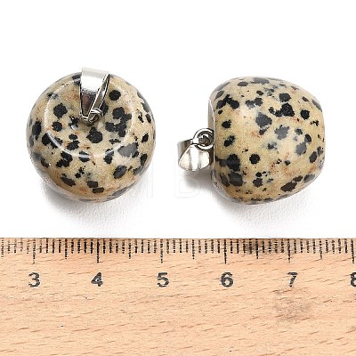 Natural Dalmatian Jasper Pendants GG-K002-15H-1