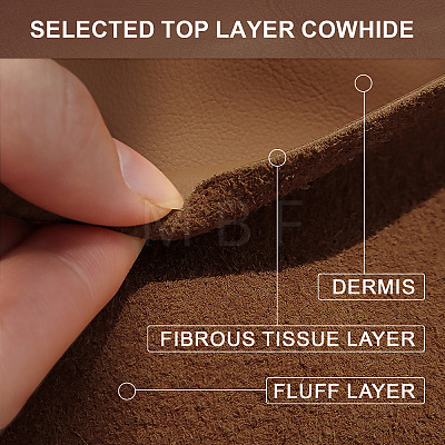 Cowhide Leather Labels AJEW-WH0386-0006-1