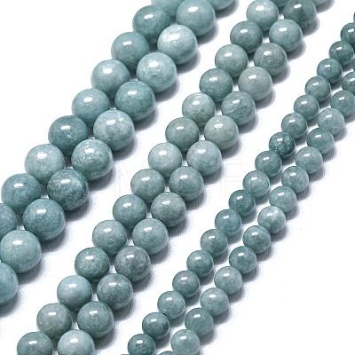 Natural Malaysia Jade Beads Strands G-L645-A01-10mm-12-1