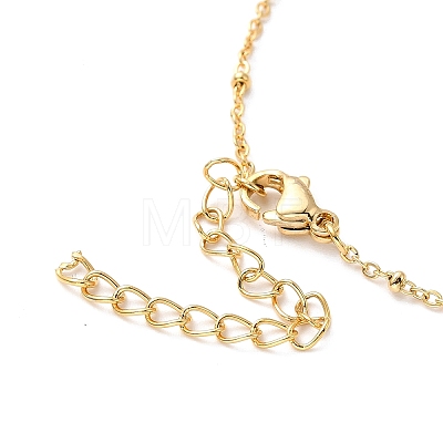 PVD Vacuum Plating 304 Stainless Steel Stud Earring and Pendant Necklace Set LS-SJEW-C002-01C-G-1