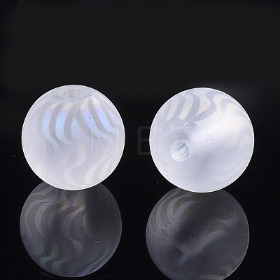Electroplate Glass Beads X-EGLA-S178-02I-1