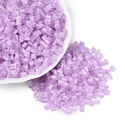 FGB Grade A Frosted Glass Seed Beads SEED-Q040-04A-05-1
