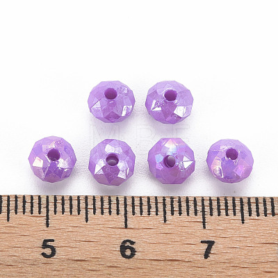 Opaque Acrylic Beads MACR-Q239-018C-06-1