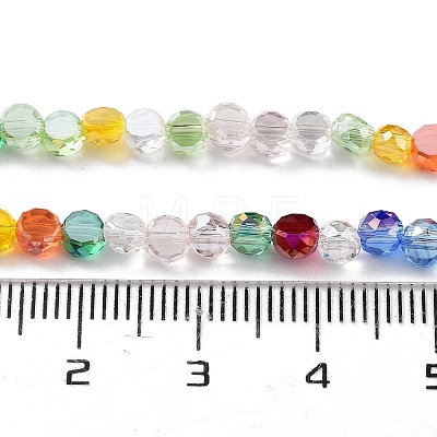 Electroplate Glass Beads EGLA-P056-01F-1
