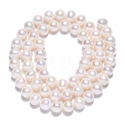 Natural Cultured Freshwater Pearl Beads Strands PEAR-N016-06B-1