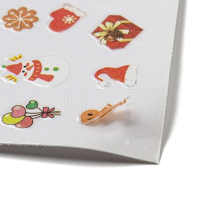 Christmas Theme Nail Decals Stickers MRMJ-F017-03-1