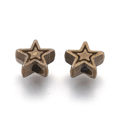 Tibetan Style Alloy Beads LS-TIBEB-01-AB-NR-1