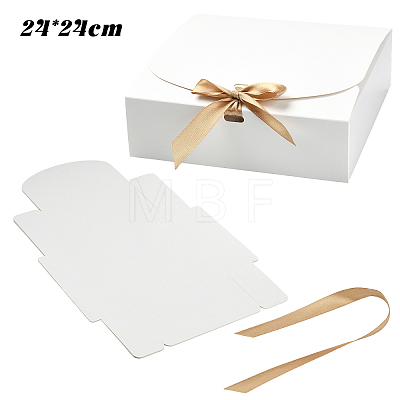 Paper Gift Boxes with Ribbon AJEW-YWC0816-001F-1