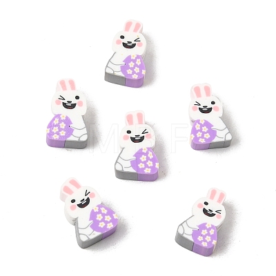 Easter Handmade Polymer Clay Beads CLAY-A006-01B-1