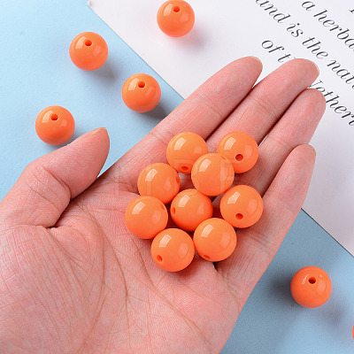 Opaque Acrylic Beads X-MACR-S370-C16mm-A11-1