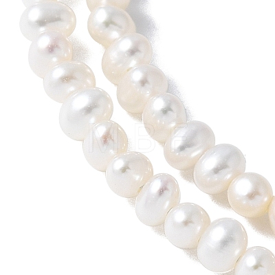 Natural Cultured Freshwater Pearl Beads Strands PEAR-I007-07F-01B-1