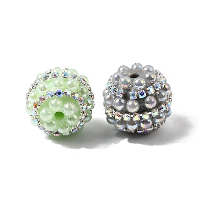 Acrylic Rhinestone Beads MACR-K002-02-1