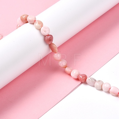 Natural Pink Opal Beads Strands G-F706-10B-1