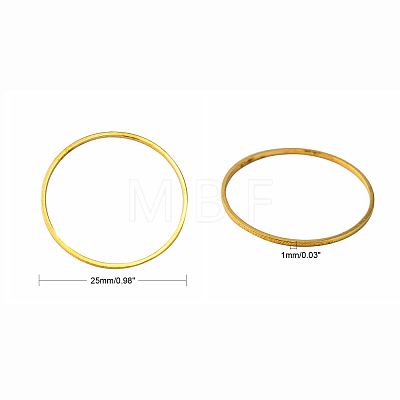 Brass Linking Rings EC18725MM-G-1