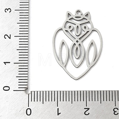 201 Stainless Steel Pendants STAS-G366-10P-1