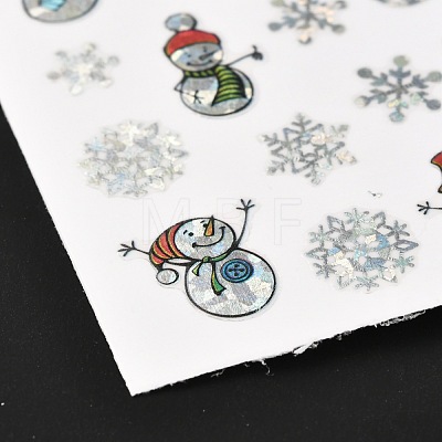 Christmas Theme Self Adhesive Nail Art Stickers MRMJ-A003-01E-1