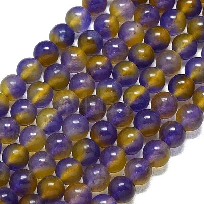 Natural Malaysia Jade Beads Strands G-B165-C04-10mm-1
