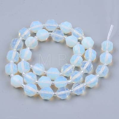 Opalite Beads Strands G-R482-31-10mm-1