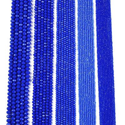 Opaque Solid Color Imitation Jade Glass Beads Strands EGLA-A044-P4mm-D32-1