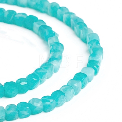 Natural Amazonite Beads Strands G-E560-A02-4mm-1