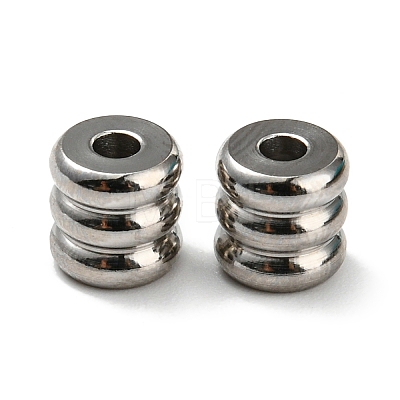 Non-Tarnish 201 Stainless Steel Bead STAS-H180-06P-1