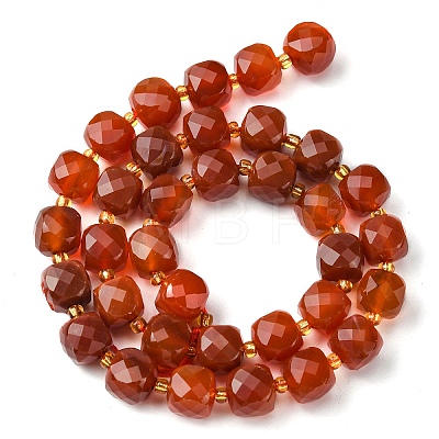 Natural Carnelian Beads Strands G-Q010-A17-01-1