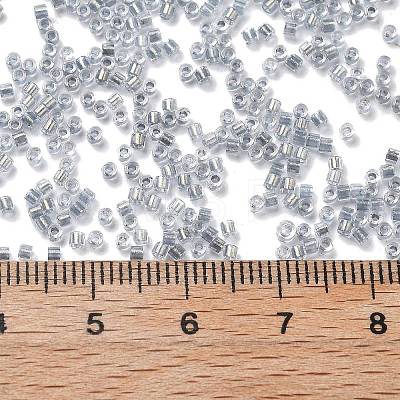 Transparent Inside Colours Glass Seed Beads SEED-H003-04C-1