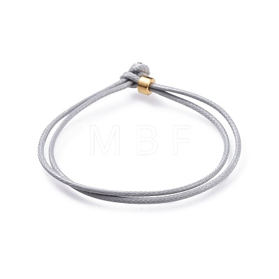 Unisex Korean Waxed Polyester Cord Bracelets BJEW-JB04597-1