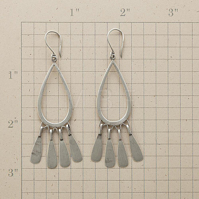 Alloy Leverback Earrings for Women WG78777-01-1