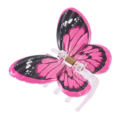 Plastic Claw Hair Clips PW-WG2200F-06-1