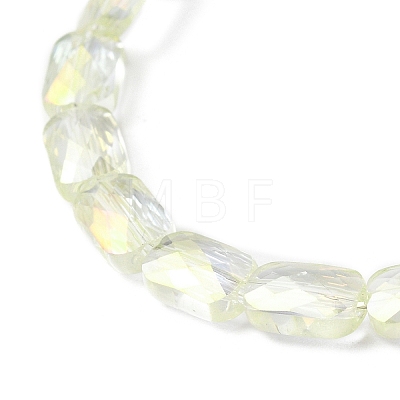 Transparent Electroplate Glass Beads Strands EGLA-I017-03-FR05-1