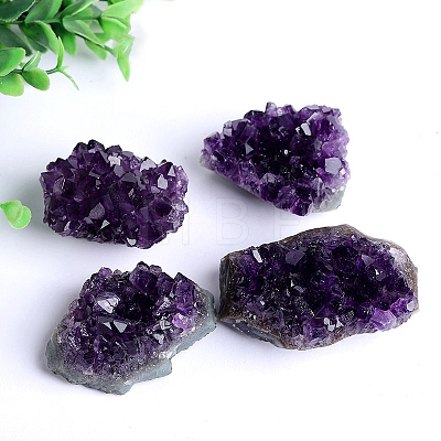 Natural Drusy Amethyst Display Decorations PW-WG60465-01-1