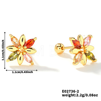 Chic Flower Cartilage Earrings WQ5756-3-1