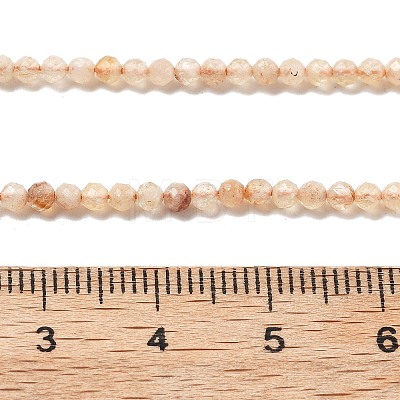 Natural Citrine(Heated) Beads Strands LS-G-RM250104-A8-1