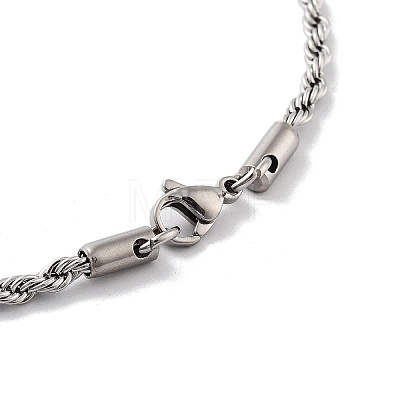 Brass Chain Necklace KK-B082-26P-1