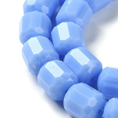 Opaque Glass Beads Strands GLAA-G112-03B-1