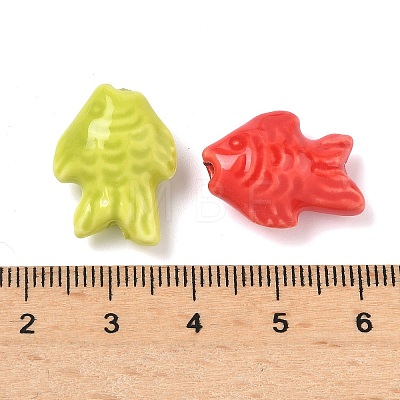 Handmade Porcelain Beads PORC-A030-01B-1