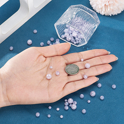 105Pcs 3 Styles Electroplate Opaque Solid Color Glass Beads Strands GLAA-TA0004-40A-1