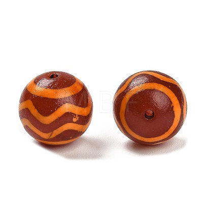 Tibetan Style dZi Beads TDZI-R002-03D-1