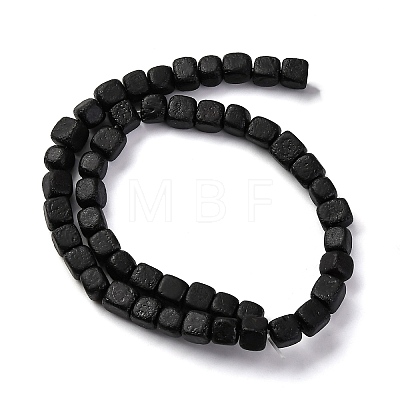 Natural Black Onyx Beads Strands G-G177-E16-02-1