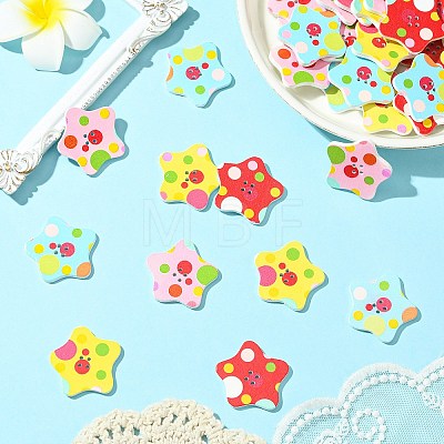 4-Hole Wood Buttons WOOD-CJC0816-002B-1
